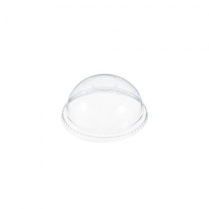 Tapa plana transparente para vaso de 14 oz 100 pzas - Desechables amigables